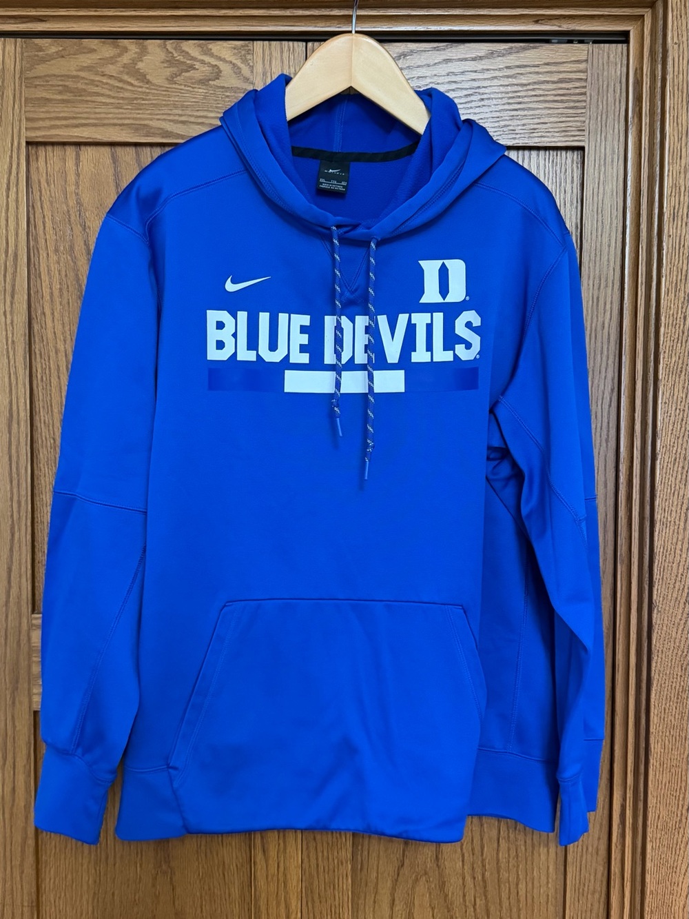 Nike Men’s Duke Blue Devils Royal Blue Pullover Hoodie